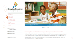 Desktop Screenshot of growingtogetherpreschool.org